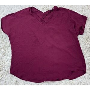 Lush Burgundy Blouse